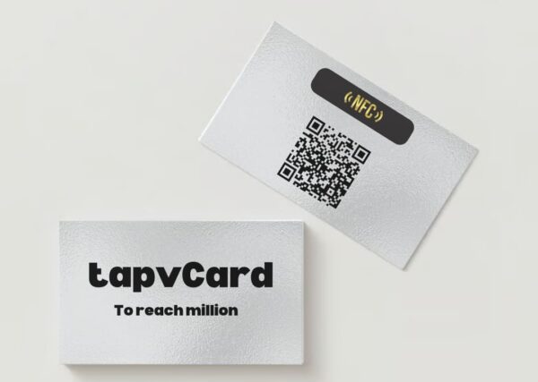 White NFC Business Card