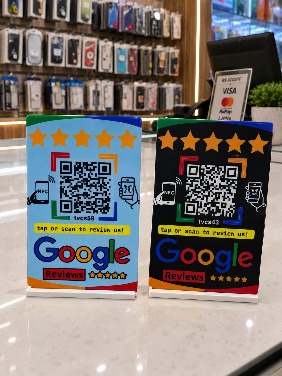 Smart standee