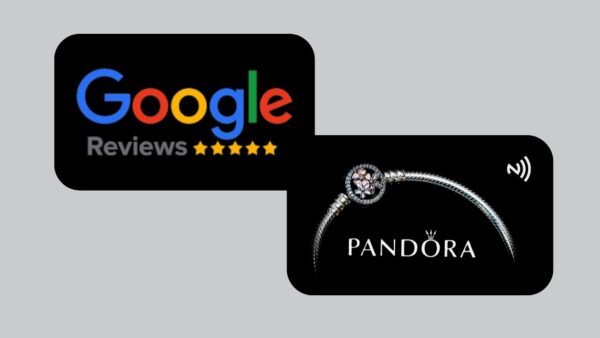 custom nfc google review card