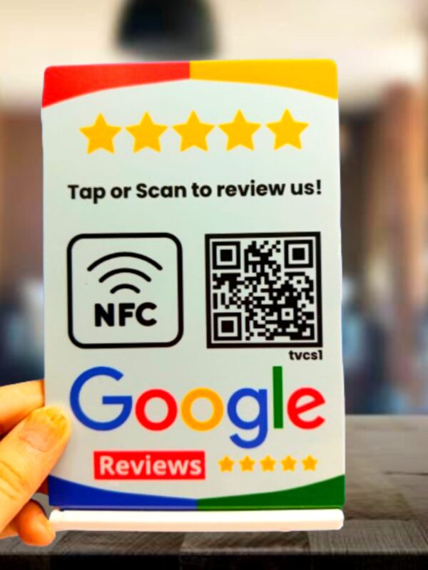 google review standee image