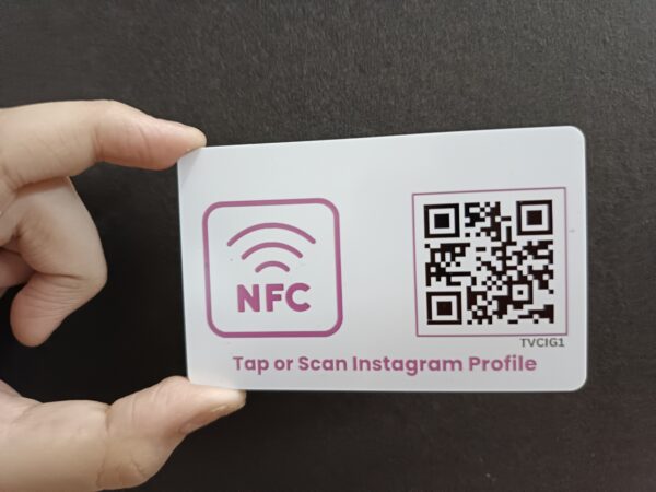 nfc instagram card