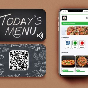 nfc menu card