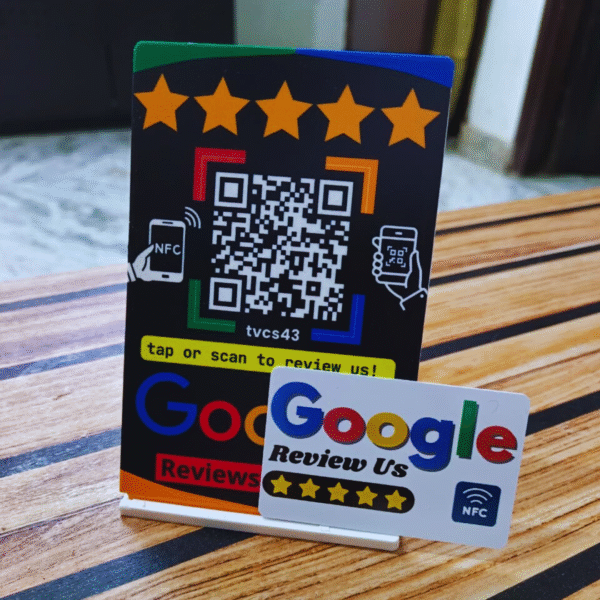 google-review-nfc-qr-standee